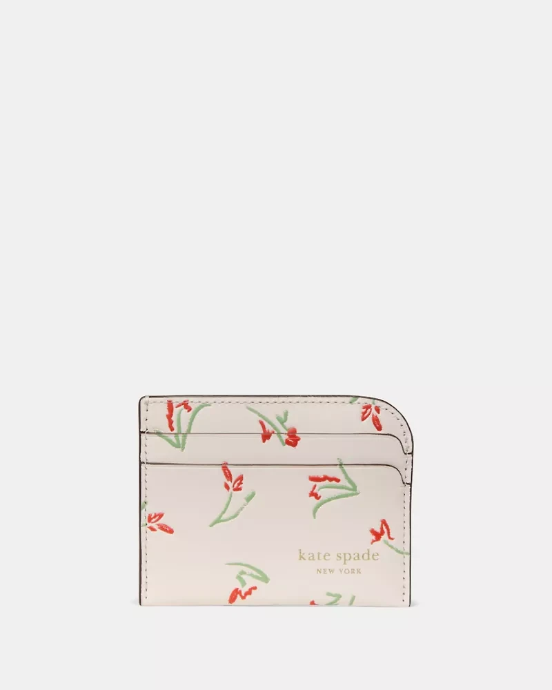 Devin Vibrant Buds Card Holder