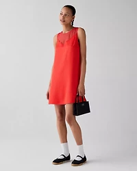 Scallop Shift Dress