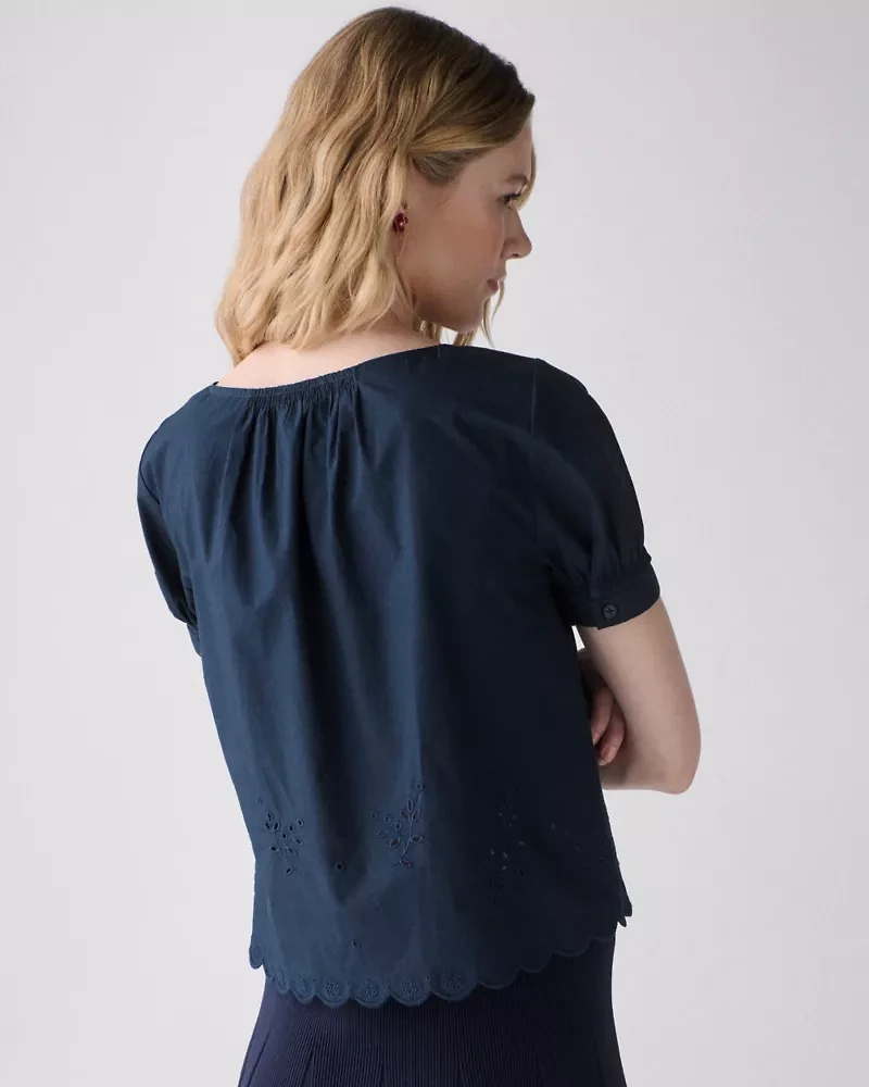 Broderie Anglaise Top