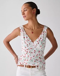 Vibrant Buds Slip Tank