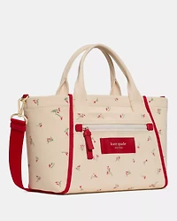 Dash Vibrant Buds Canvas Tote Bag