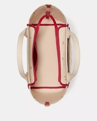 Dash Vibrant Buds Canvas Tote Bag