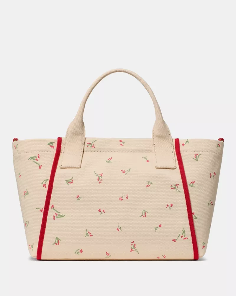 Dash Vibrant Buds Canvas Tote Bag