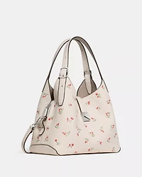 Deco Vibrant Buds Crossbody Tote Bag