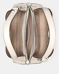Deco Vibrant Buds Crossbody Tote Bag