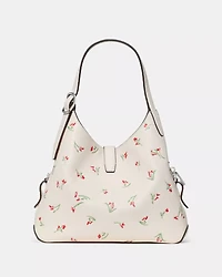 Deco Vibrant Buds Crossbody Tote Bag