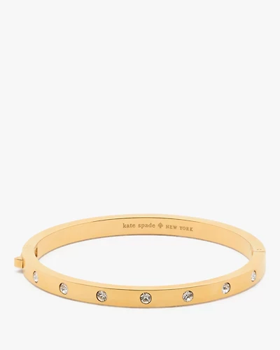 Set Stone Hinged Bangle