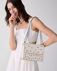 Deco Vibrant Buds Chain Shoulder Bag