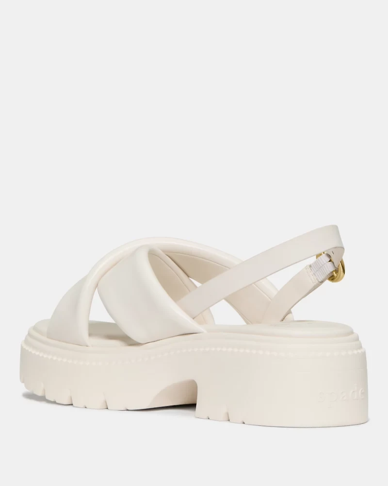 Halo Criss Cross Lug Sandal