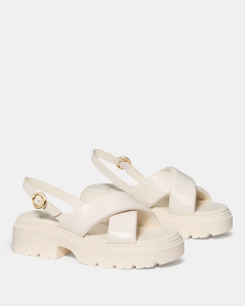 Halo Criss Cross Lug Sandal