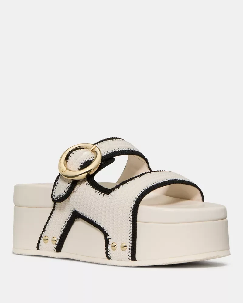 Halo Platform Footbed Sandal