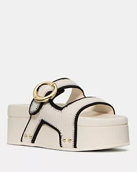 Halo Platform Footbed Sandal