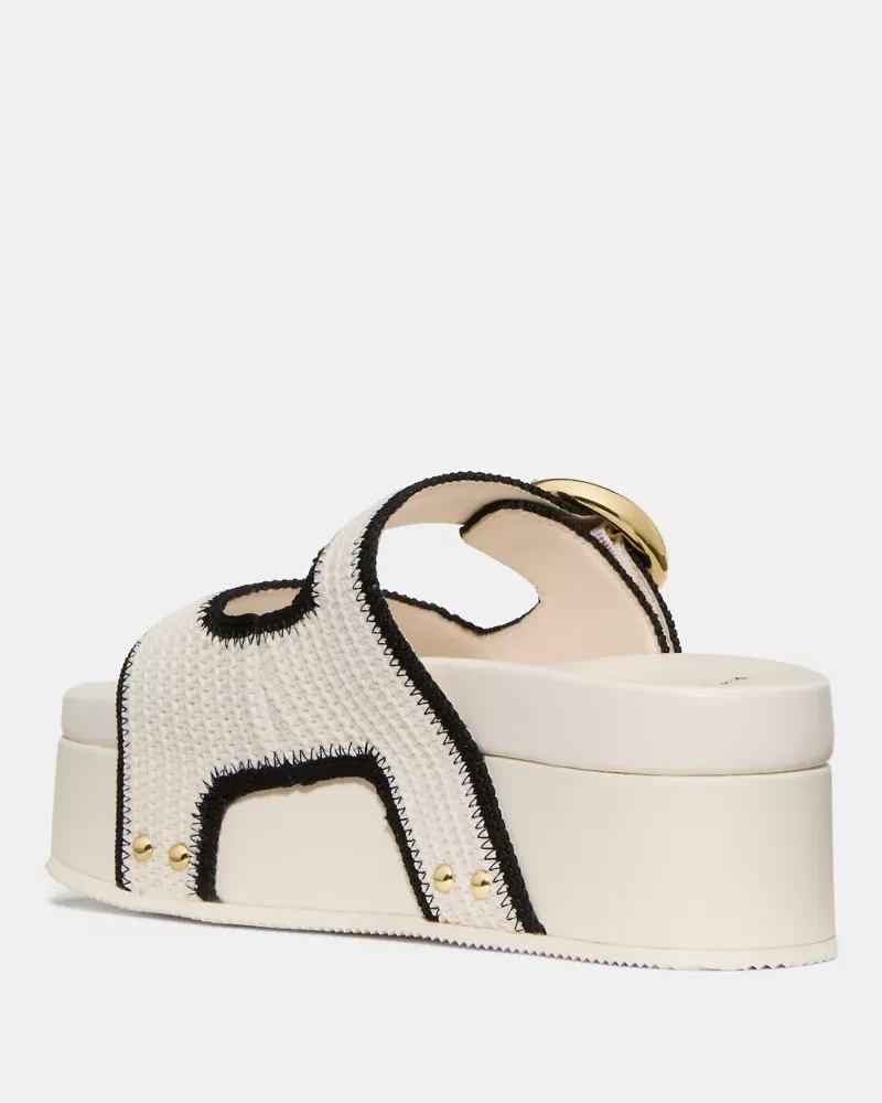 Halo Platform Footbed Sandal