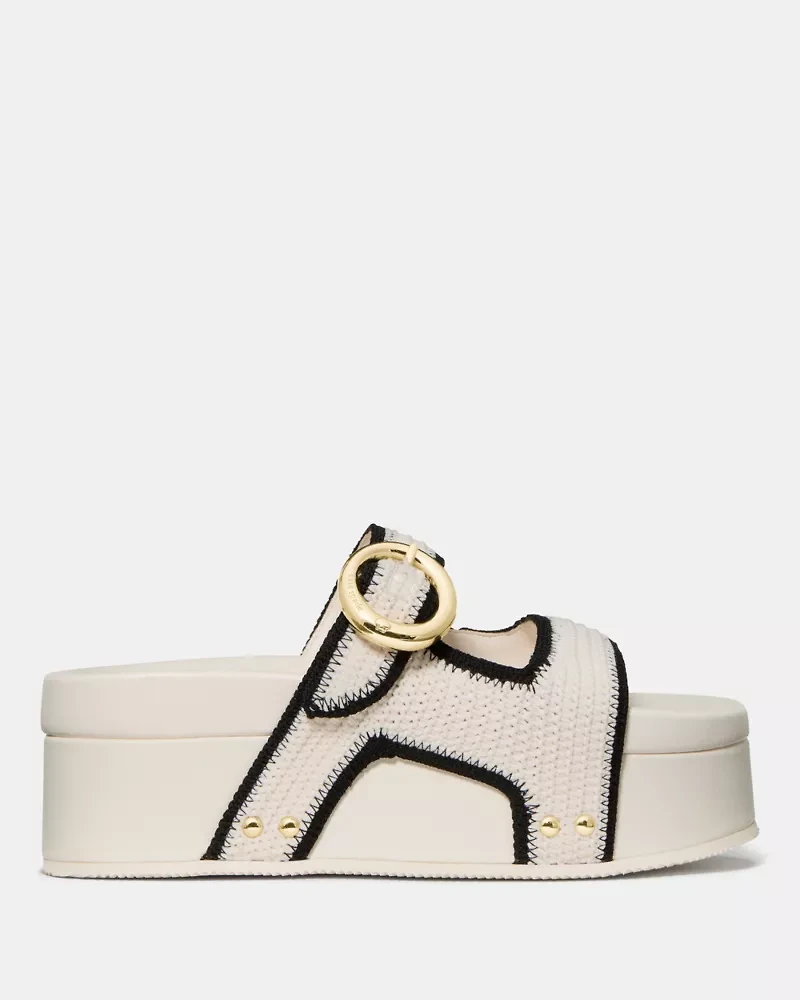 Halo Platform Footbed Sandal