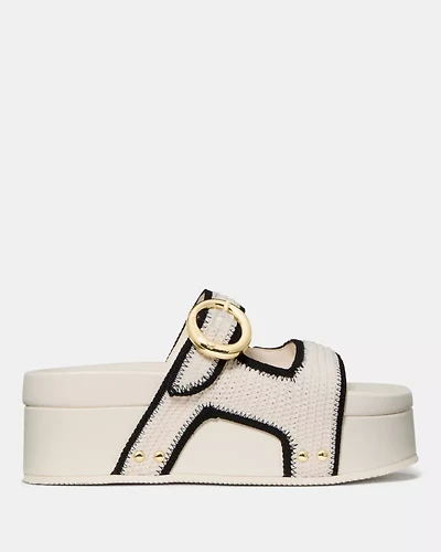 Halo Platform Footbed Sandal