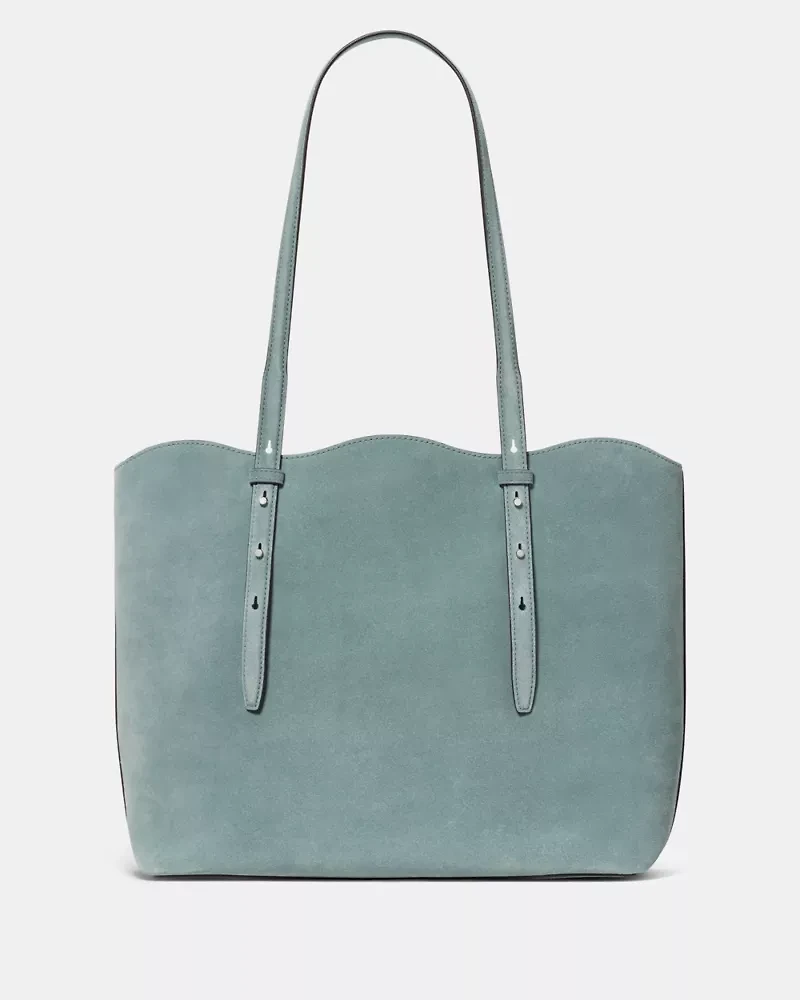 Do It All Wavy Suede Tote Bag
