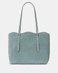 Do It All Wavy Suede Tote Bag