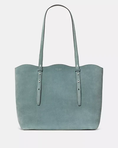 Do It All Wavy Suede Tote Bag