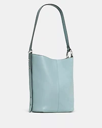 Halo Suede Bucket Bag