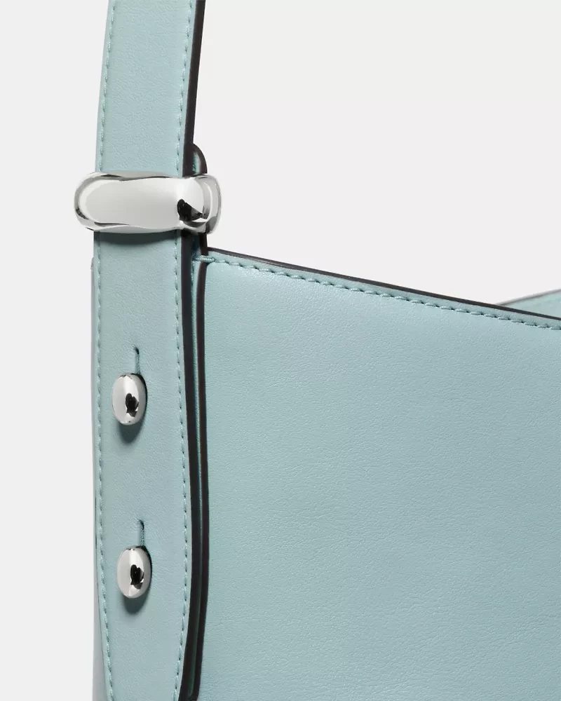 Halo Suede Bucket Bag