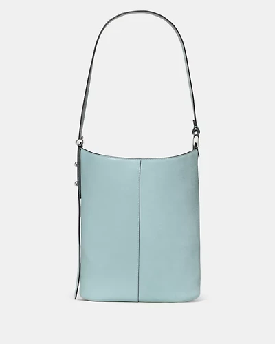Halo Suede Bucket Bag