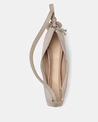 Loop Suede Large Shoulder Bag