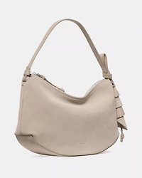 Loop Suede Shoulder Bag
