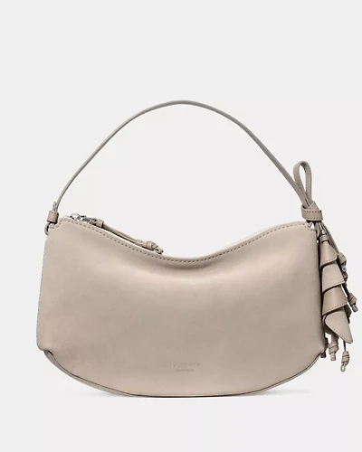 Loop Suede Shoulder Bag