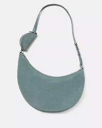 Duo Suede Large Crossbody Bag