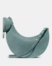 Duo Suede Large Crossbody Bag