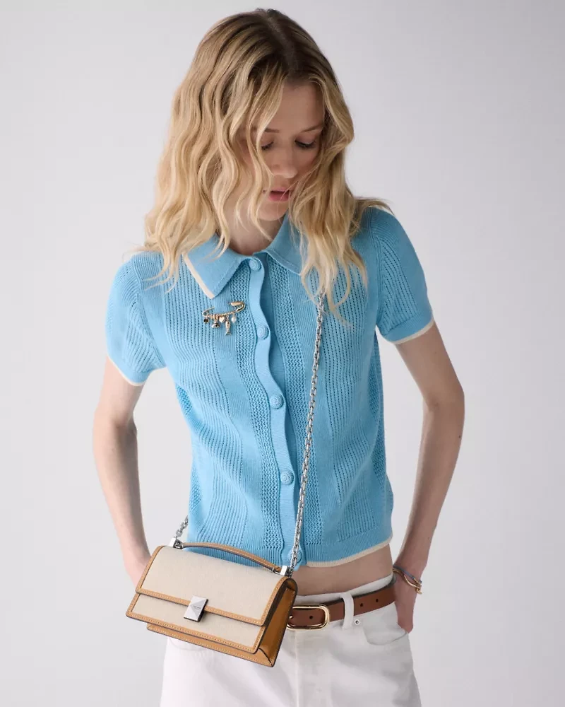Deco Canvas Mini Crossbody Bag