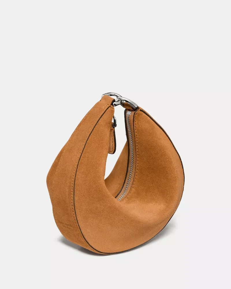 Duo Suede Mini Shoulder Bag