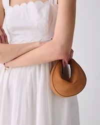 Duo Suede Mini Shoulder Bag