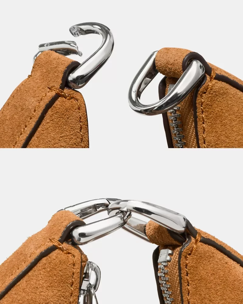 Duo Suede Mini Shoulder Bag