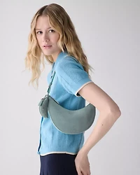 Duo Suede Mini Shoulder Bag