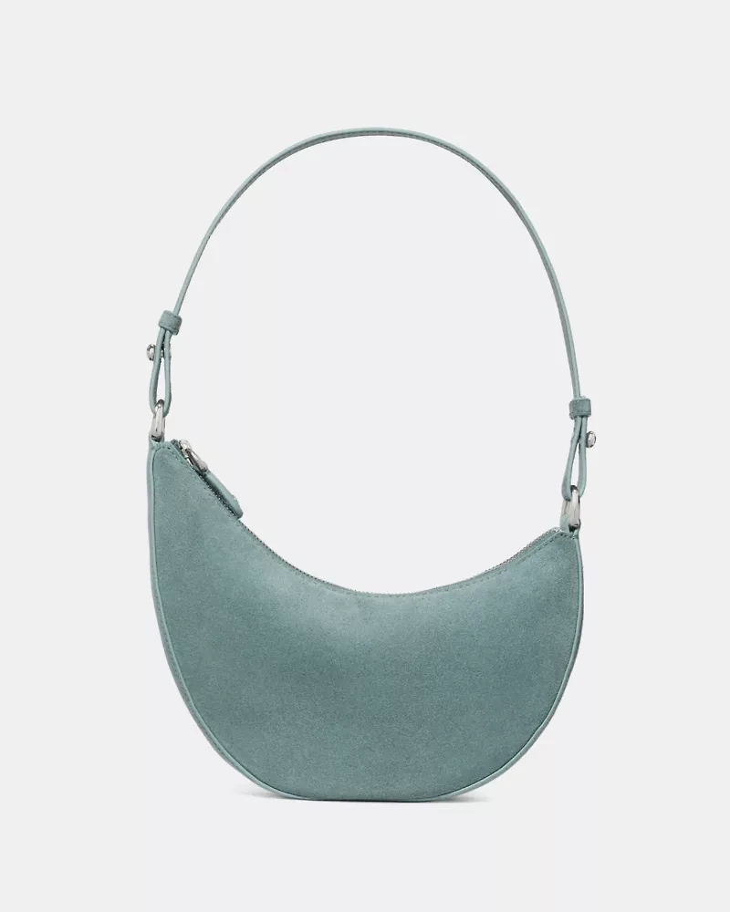 Duo Suede Mini Shoulder Bag