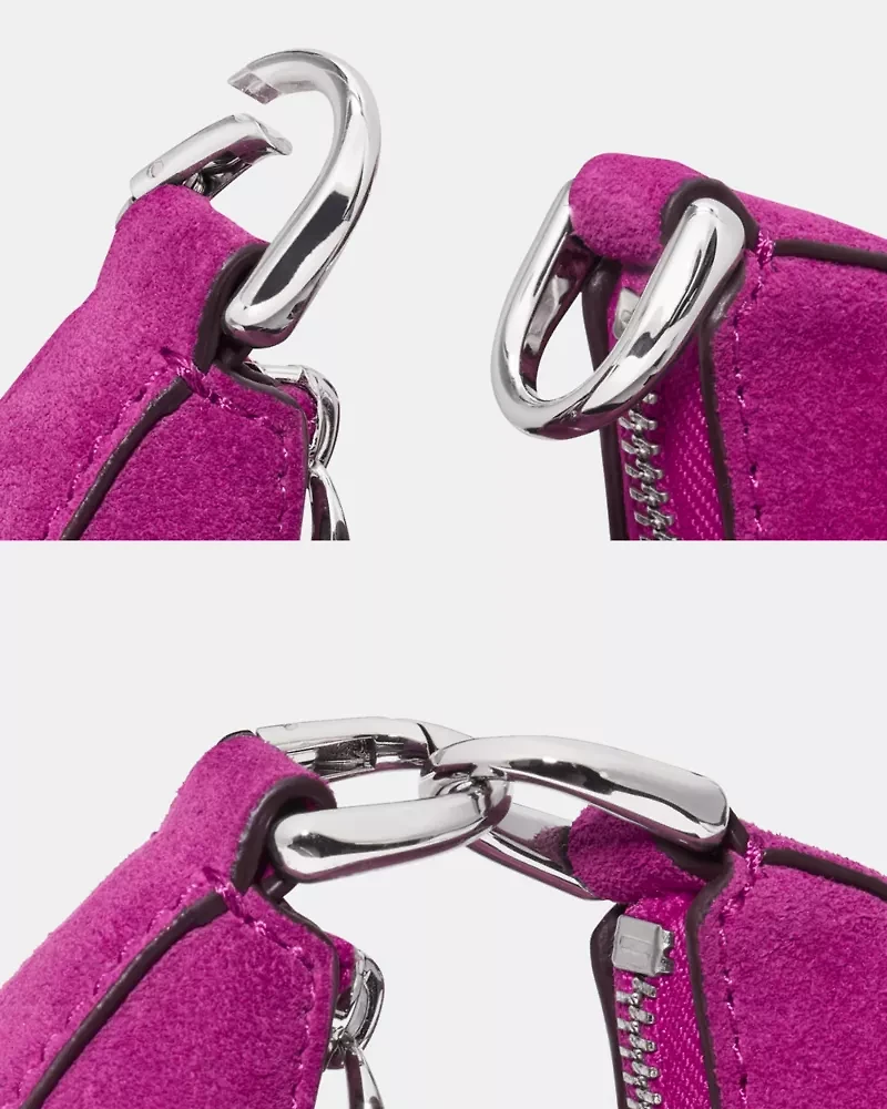 Duo Suede Mini Shoulder Bag