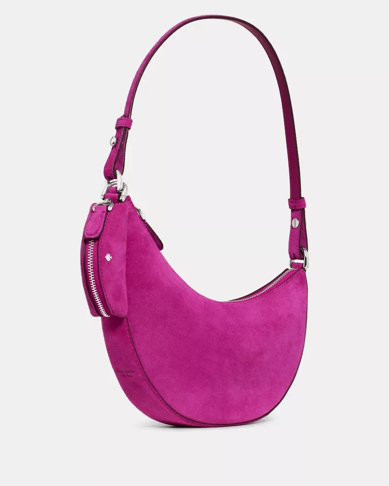 Duo Suede Mini Shoulder Bag
