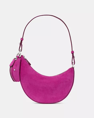 Duo Suede Mini Shoulder Bag