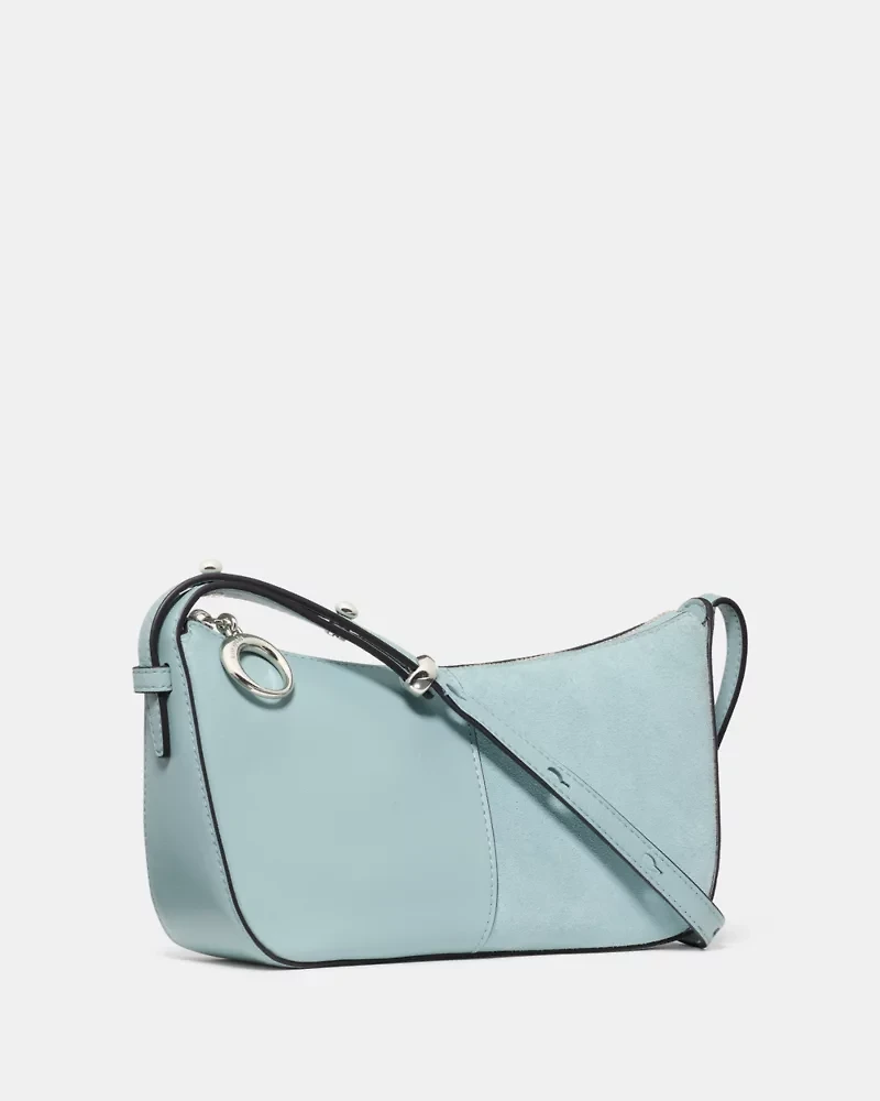 Halo Suede Crossbody Bag