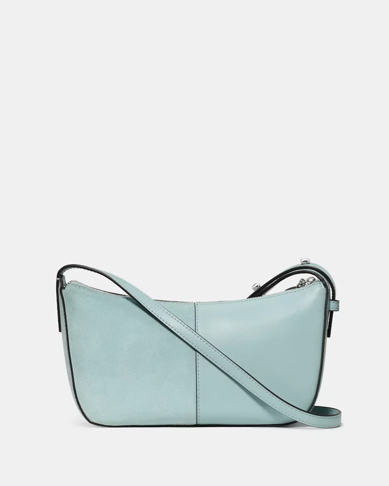 Halo Suede Crossbody Bag