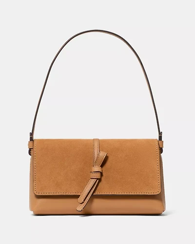 Loop Suede Small Shoulder Bag