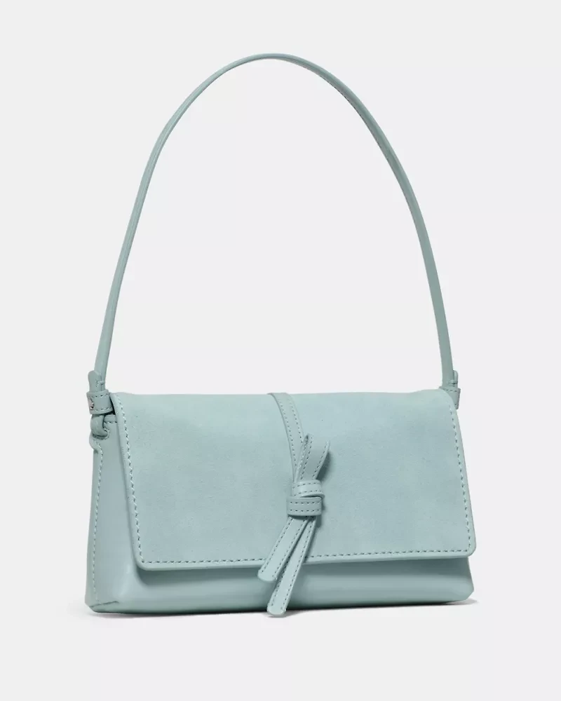 Loop Suede Small Shoulder Bag