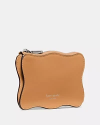 Wavy Mini Zip Card Case