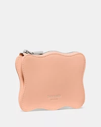 Wavy Mini Zip Card Case