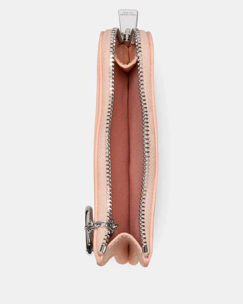 Wavy Mini Zip Card Case