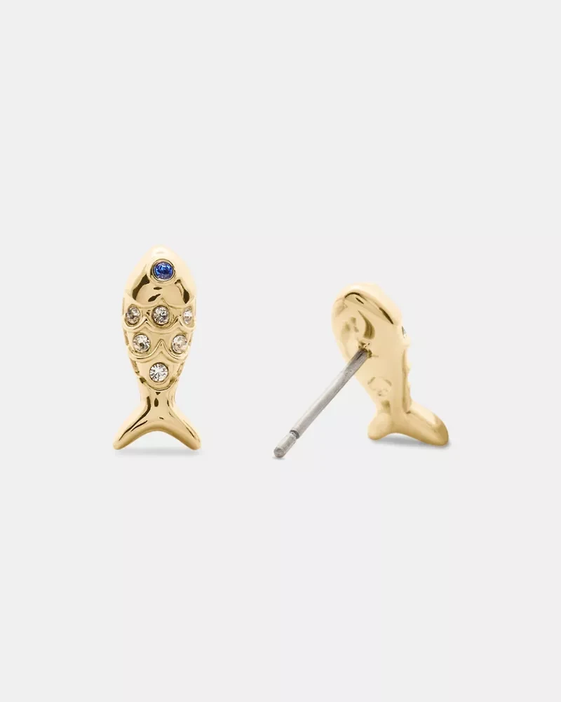 Summer Daze Fish Studs