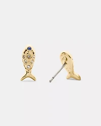 Summer Daze Fish Studs