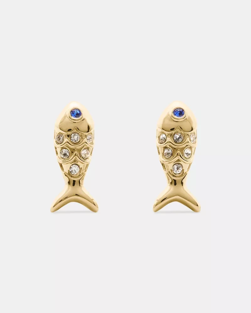 Summer Daze Fish Studs