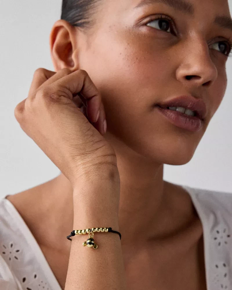 Summer Daze Bee Cord Bracelet